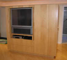 maple bedroom freestand